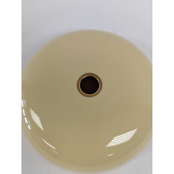 Flintridge Sylvan China Round Plate Cover Dish California Yellow 6 3/4" - Picture 2 of 6